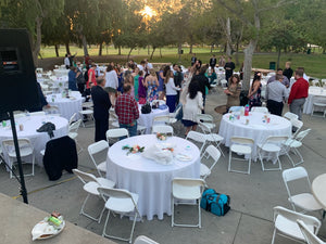 White Folding Plastic Chairs *RENTALS*